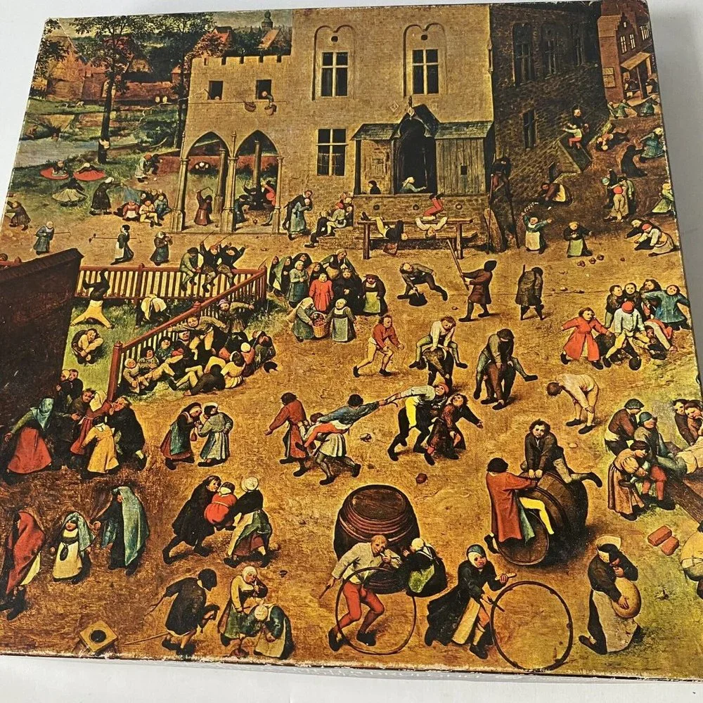 Children's‎ Games by Peter Brueghel 500 pc puzzle 1969 Medieval 16